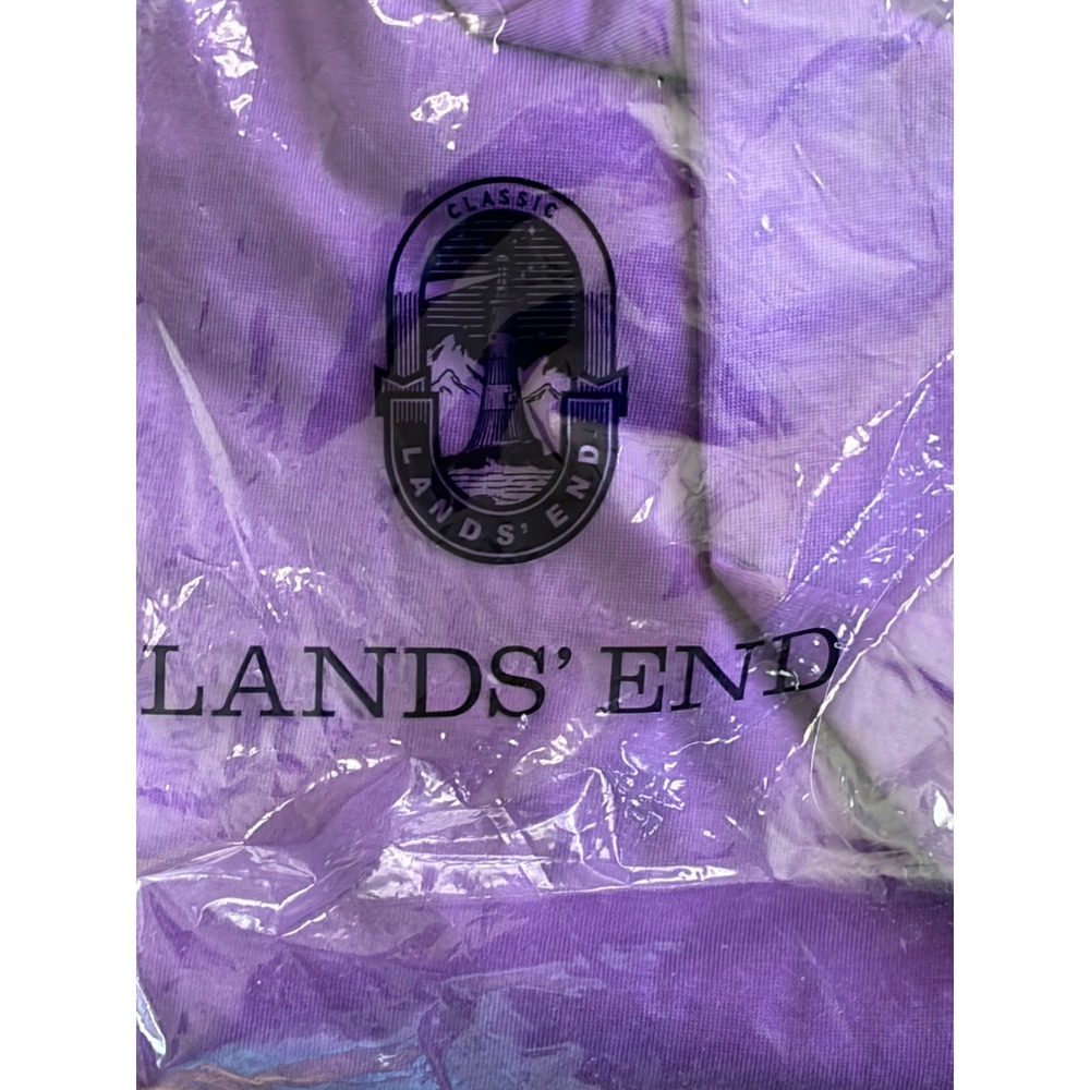 Lands End Womens Relaxed Supima Crew T-Shirt 4 Pack Sz L Blue Pink Purple Teal - Picture 8 of 9